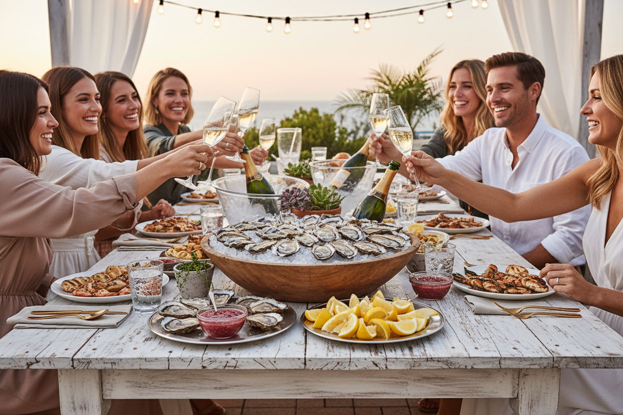L'OYSTER BAR OP JOUW FEEST